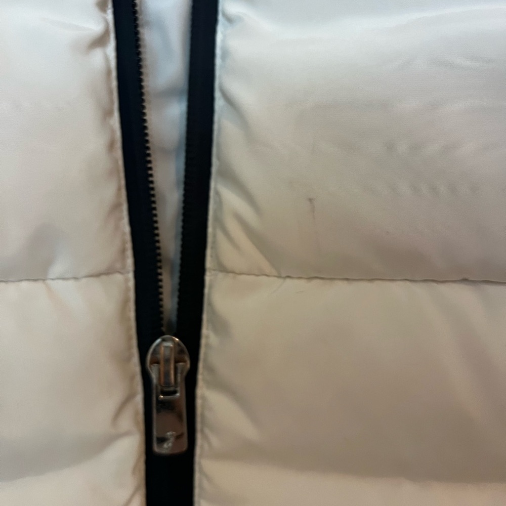 Jacadi White Puffer Jacket for Unisex size 6 - Picture 5 of 5